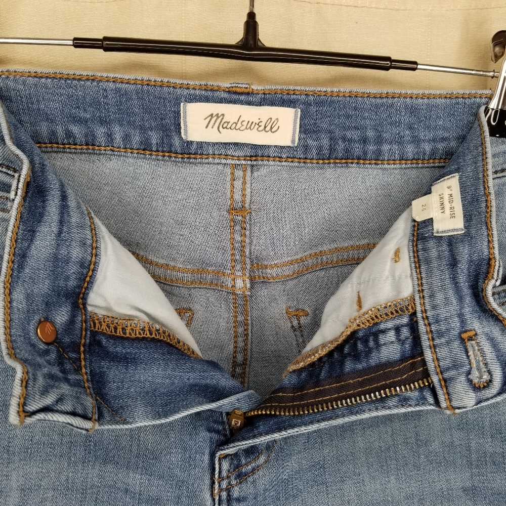 Madewell 9" Mid-Rise Skinny Jean Sz 26 - Picture 7 of 12